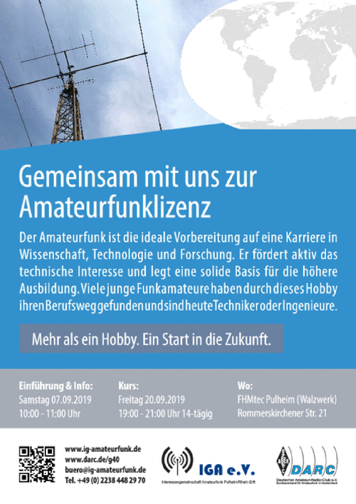 Amateurfunk Kurs in Pulheim bei Köln Amateurfunk Kurs in Pulheim bei Köln