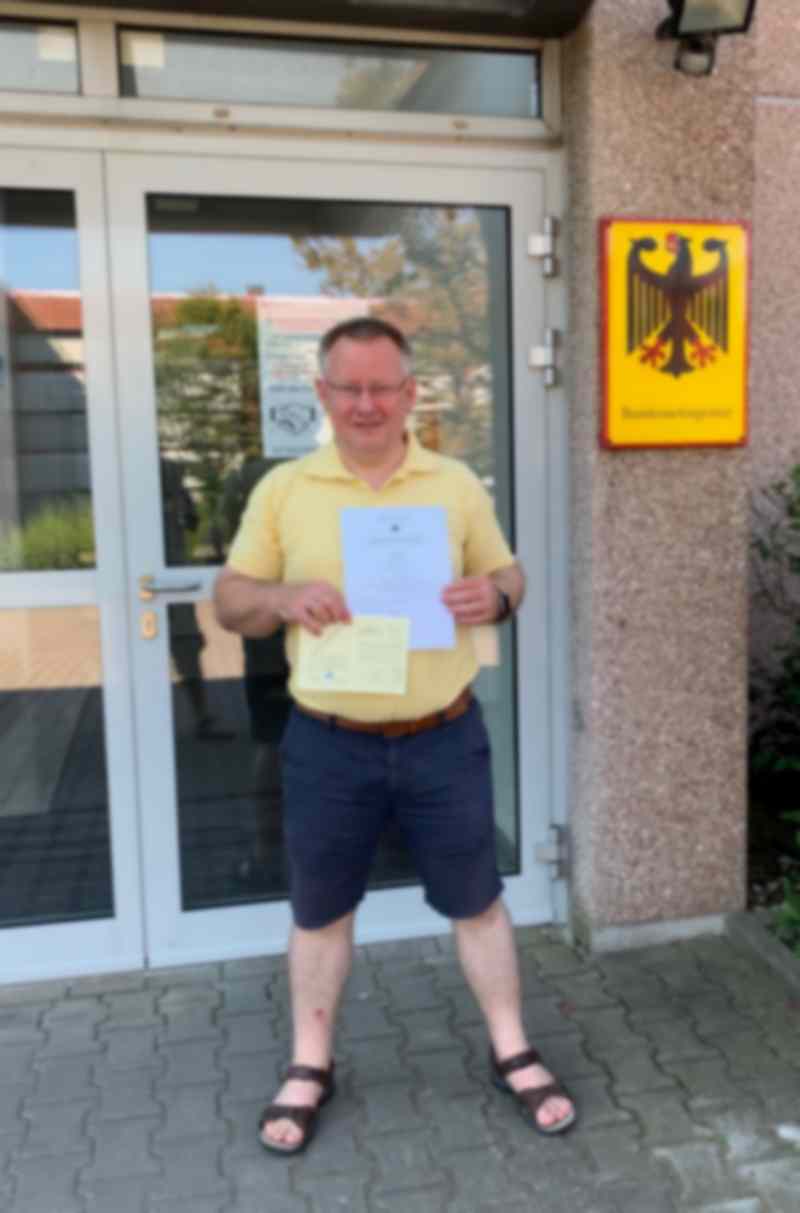 Prüfung bestanden - Congrats DO7MEY